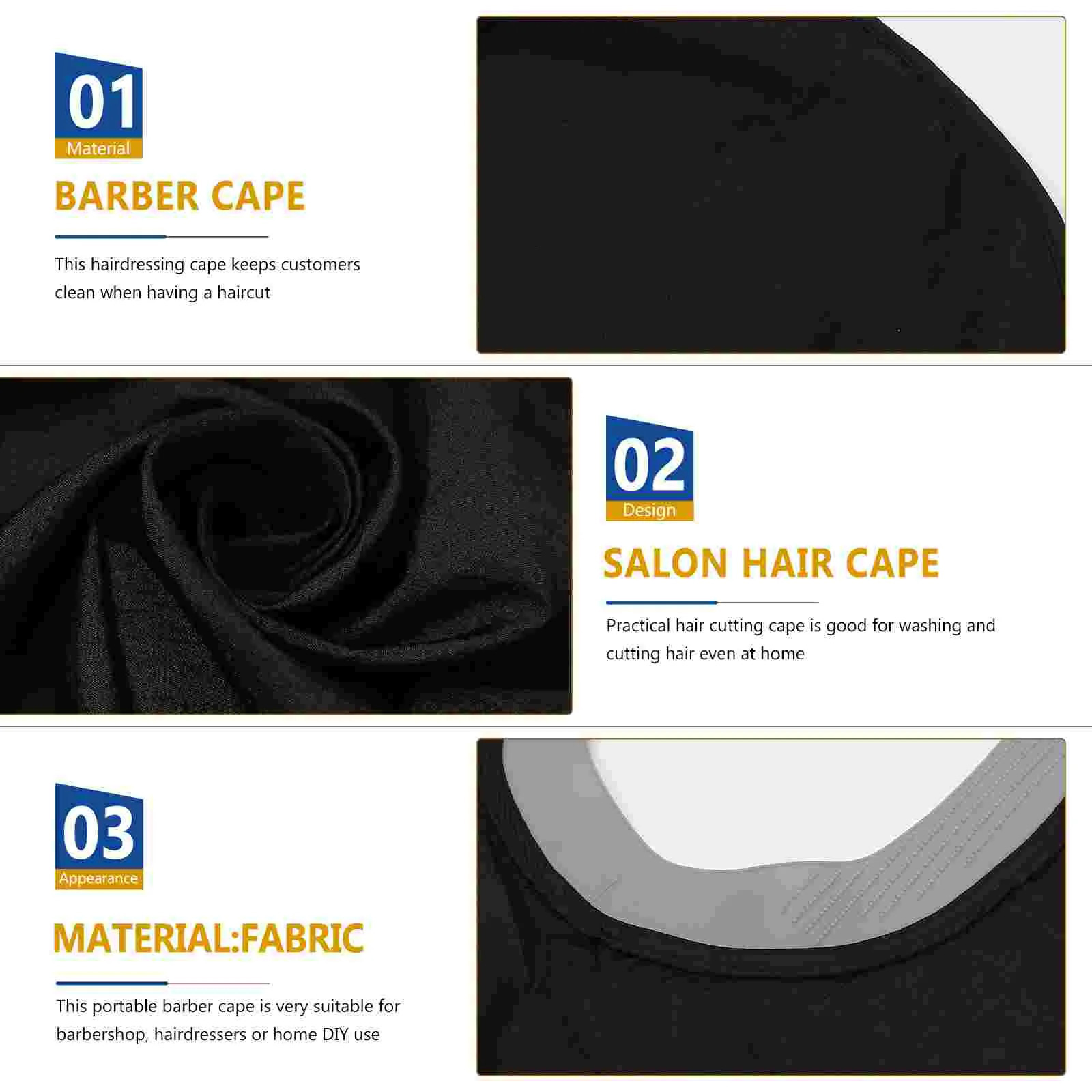 White Hair Cutting Cape Large Size Salon Stylist Wrap Barber Supplies Hairdressing Cape For Waterproof Material Professional Use 260203