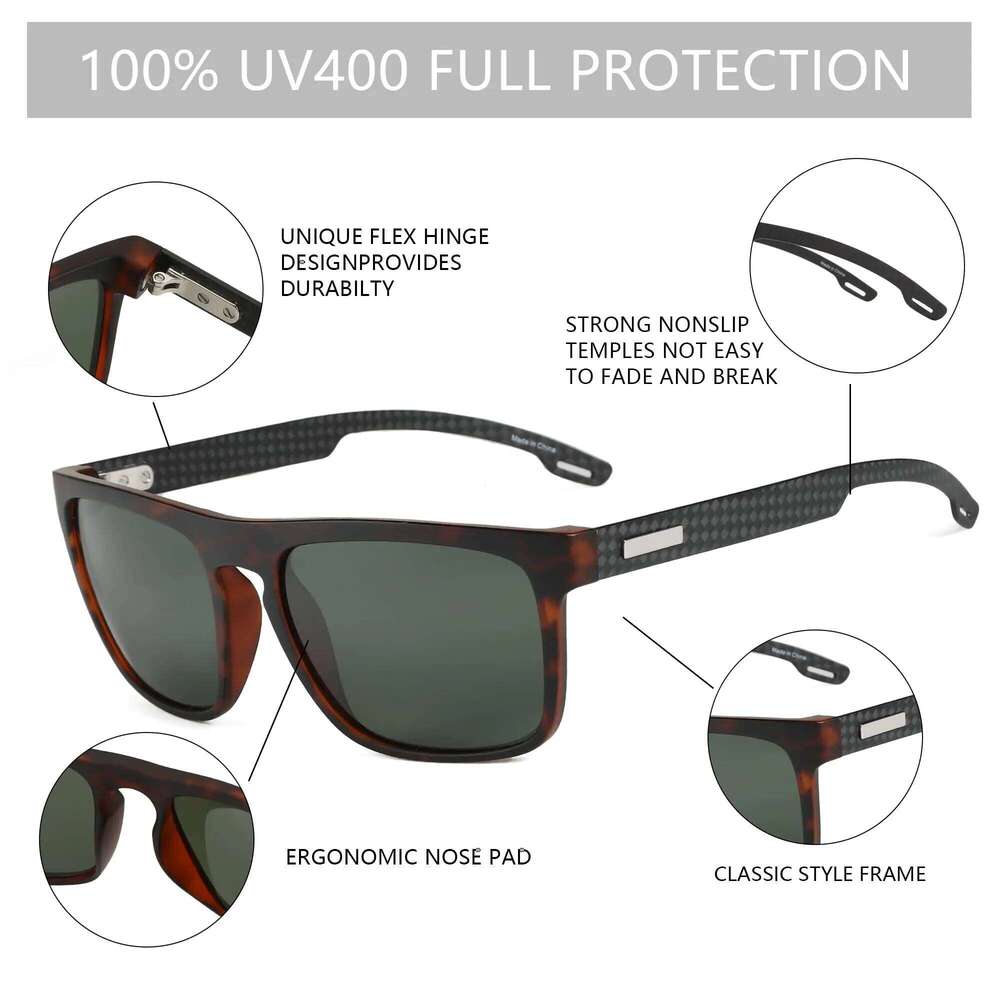 ZENOTTIC Trend Novelty Cat Eye Polarized Sunglasses Famale Acetate Sun Glasses Ladies New Fashion Square Shades Y260207