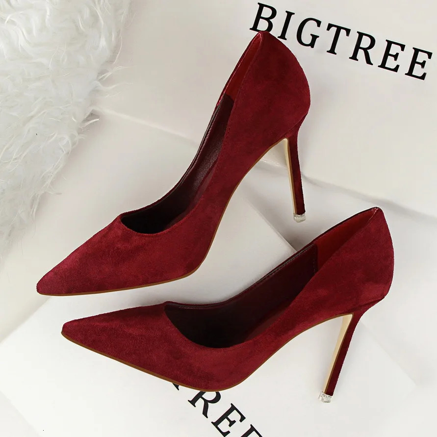 Fashion Women Pumps High Heels for Shoes Casual Pointed Toe Stiletto Ladies Chaussures Femme 260208
