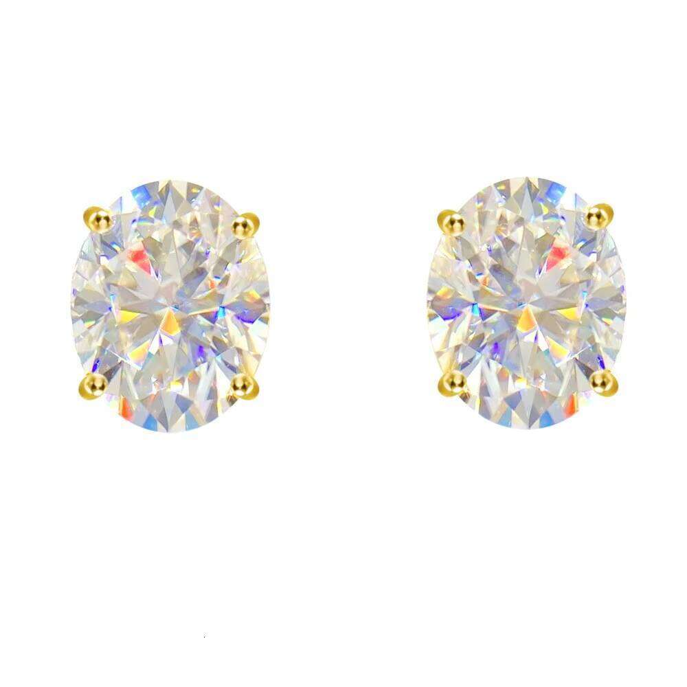 S925 Silver Shape Moissanite Earring Ear Jewelry Wholesale Fashion Earrings Women