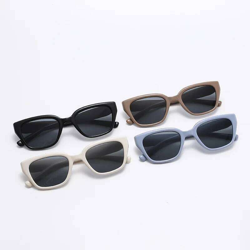 Cat Eye High-end UV Resistant Internet Celebrities Natural Looking Retro Sunscreen Sunglasses 9673 Y260207
