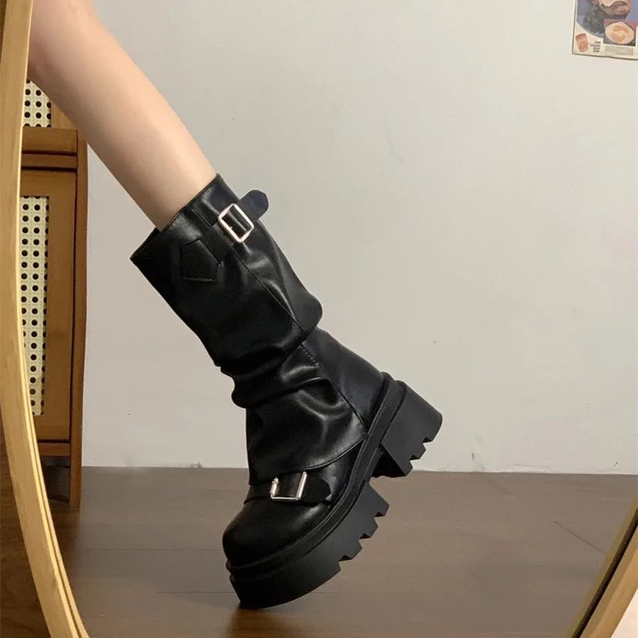 Womens y Platform Boots Fashion Lover AllSeason Formal Casual Wedding Footwear Comfortable Stylish Shoes 260208