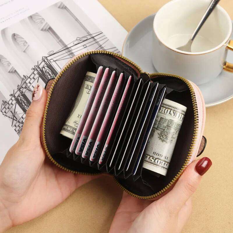 New female elephant can patriotic tide organ multi-card document short card storage bag Y260206