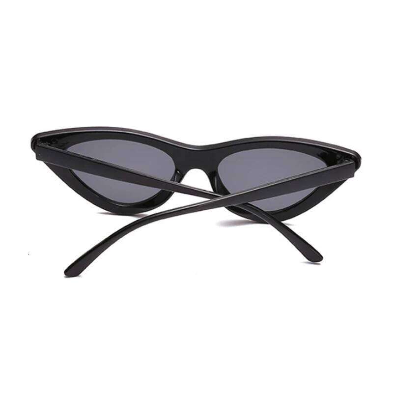 Sexy Cat Eye Sunglasses Woman Brand Designer Mirror Black Triangle Sun Glasses Female Lens Shades for Ladies Eyewear UV400 Y260207