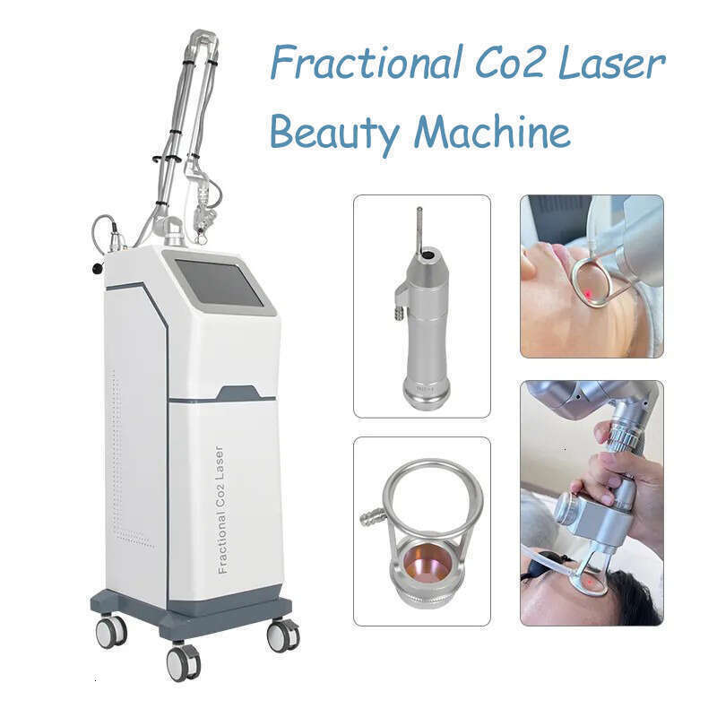Professional Vertical Fractional Co2 Laser 60W Metal Tube 10600Nm Stretch Marks Face Black Spot Removal Laser Machine Equipment