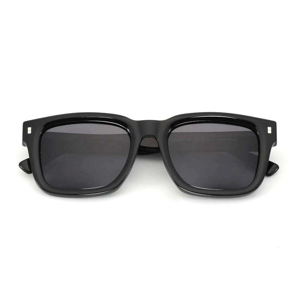 ZENOTTIC 2025 Classic Design Polarized Sunglasses Unisex Handmade Acetate Thick Frame Sun Glasses Male Trend Square Shades Y260207