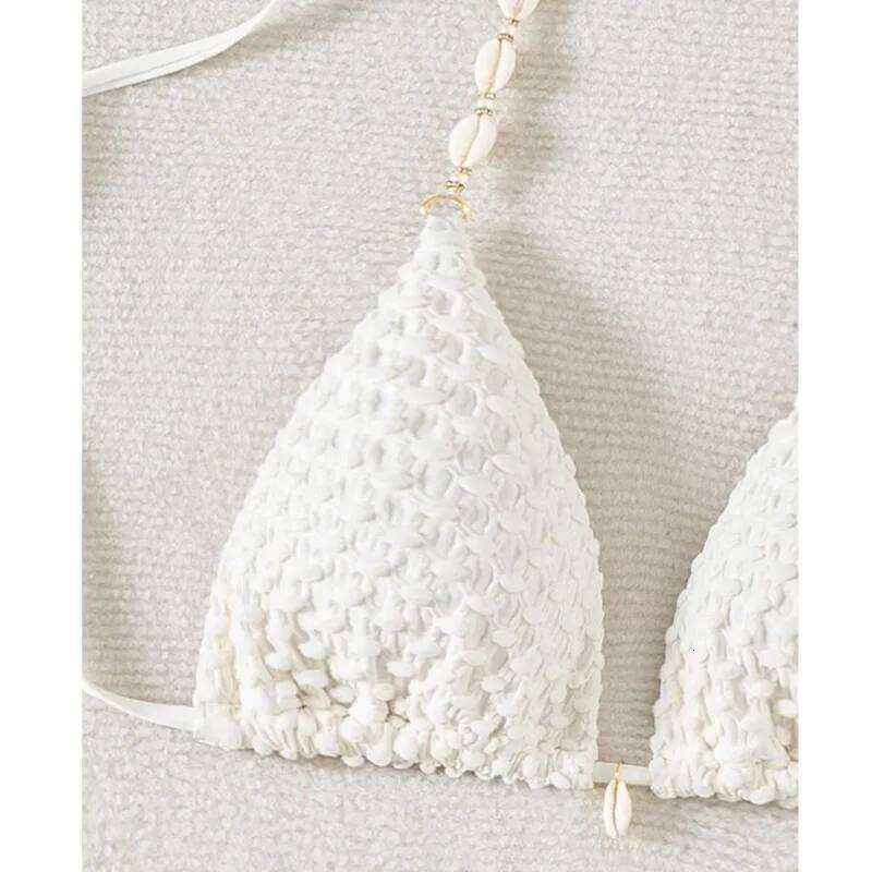 White Sexy Bikinis 2026 Swimsuits Women's Swimwear Push Up Female Beach Swim Wear Bathing Suits Brazilian Bikini Set Pool Bather C260207
