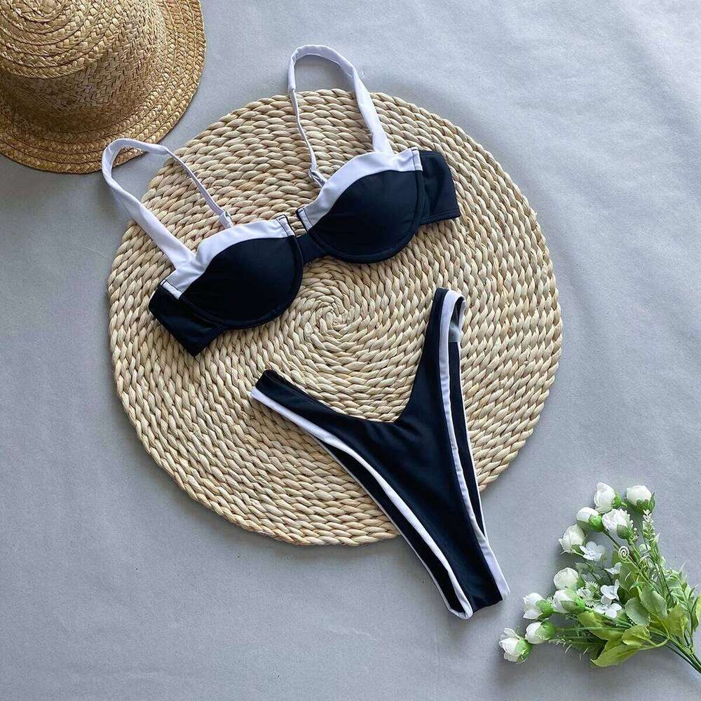 Push Up Bikinis 2024 Sexy Women Swimsuits Swimwear Female Brazilian Bikini Set Bathing Suit Swimming Suits Beachwear Biquini C260207