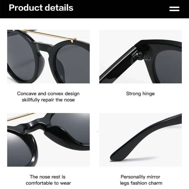 Classic Retro Vintage Aviation Pilot Sunglasses Women Men Big Large Oversized Frame Luxury Designer Shades 70s Sun Glasses Y260207