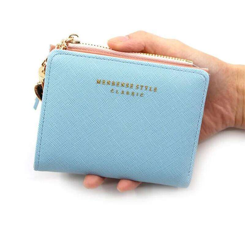 Heart Tassel Small Cute Wallet Short Leather Women Wallets Zipper Purses Portefeuille Female Purse Clutch Bag Y260206