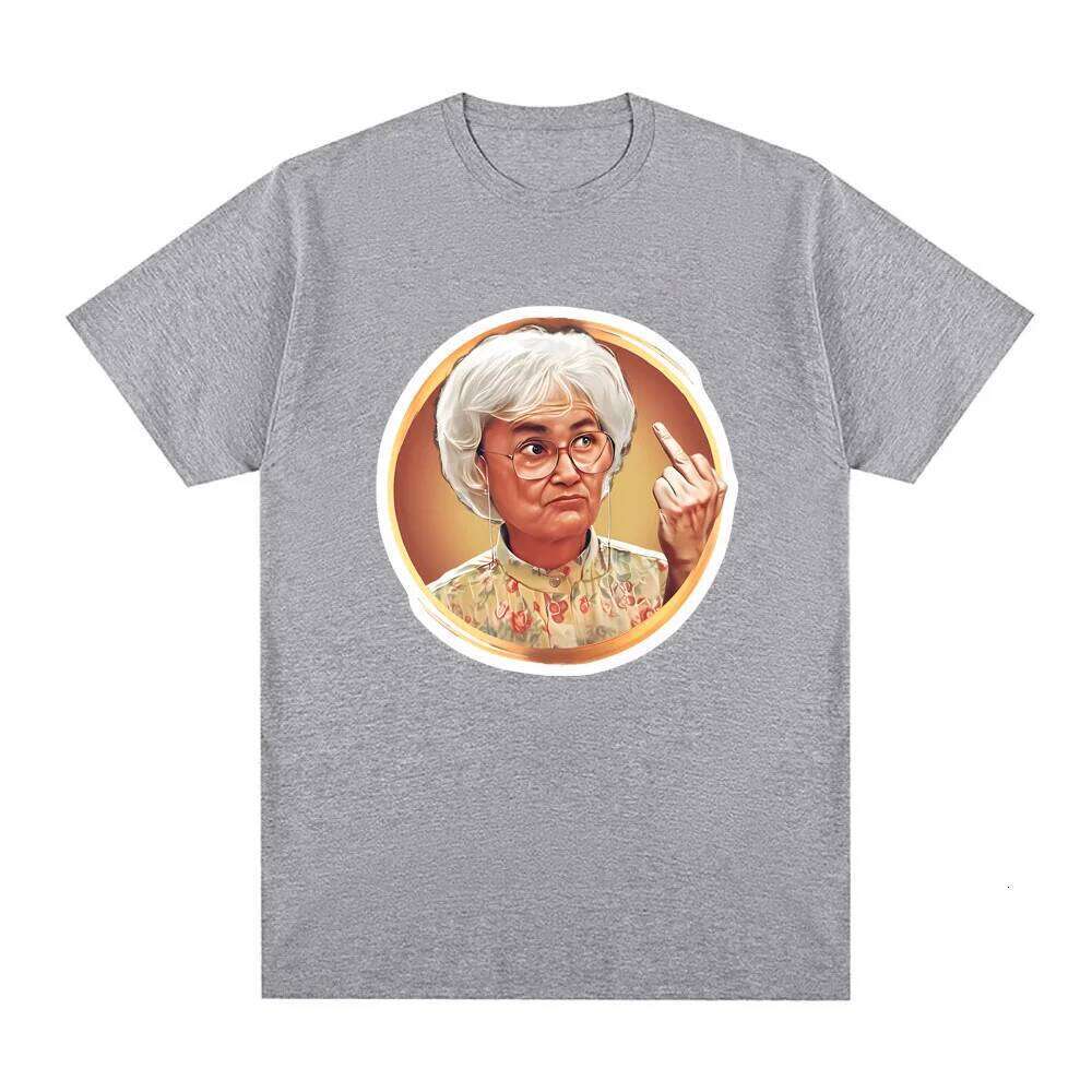 Golden Girls T-shirt Unisex 100% Cotton Tee-shirt Graphic Printing Kawaii Round Neck Tshirt Short Sleeve Casual Fashion Clothes C260207