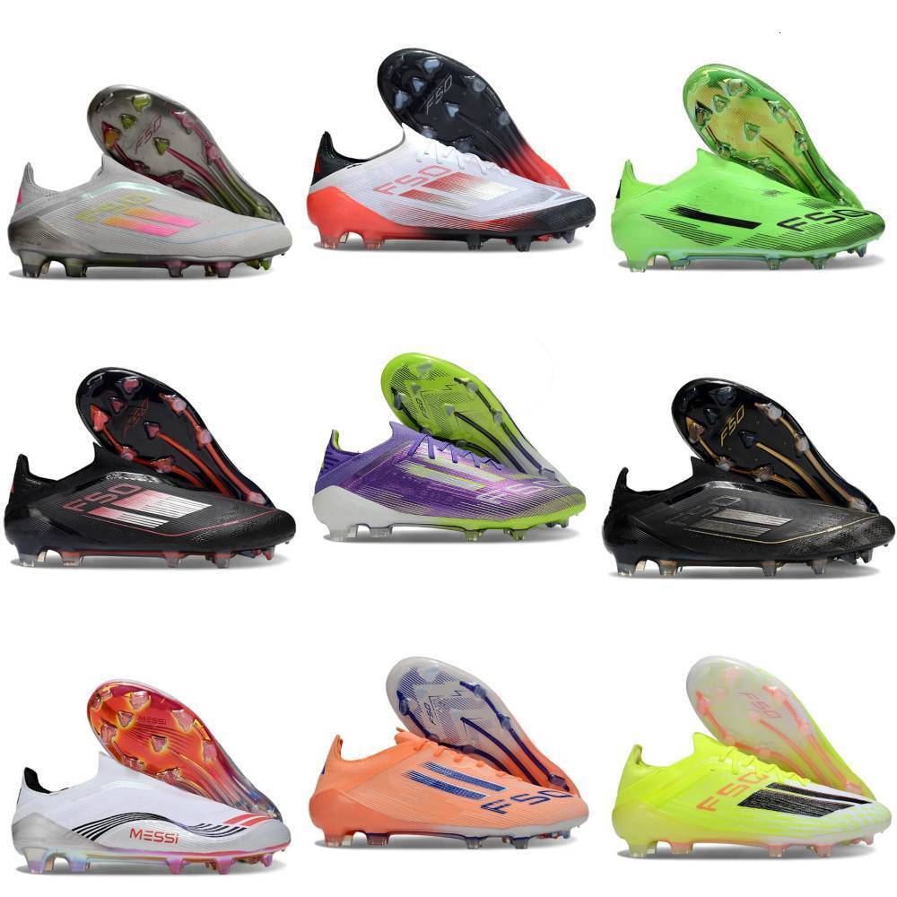 Trainers F5O FG Soccer Shoes Cleats Lionel Messis Prestig10 Is Pure Victory Sparkfusion Electric Stealth Mens Training Football Shoes Triunfo Estelar Youth Boots