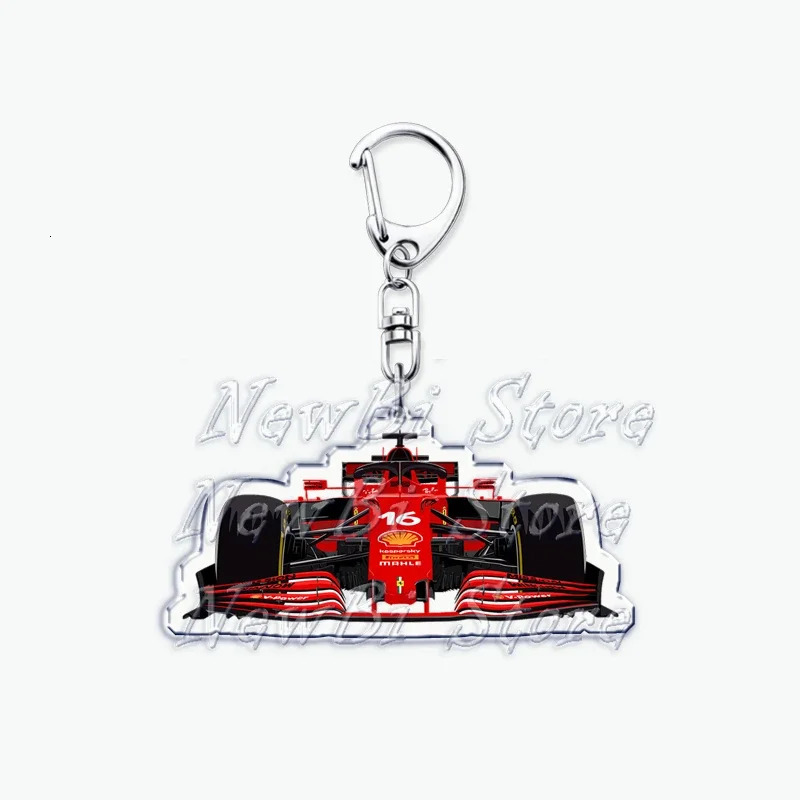 Super Cool Car Racing Keychains Pendant Keyring for Accessories Bag Key Chain Ring Jewelry Fans Friends Gifts 251218