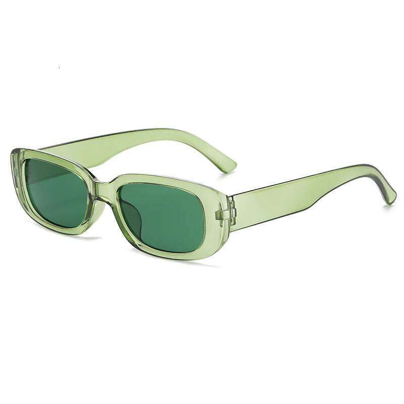 Rectangle Fashion Sunglasses Women Men Retro Vintage UV400 Sun Shades Glasses For Summer Beach Travel Y260207