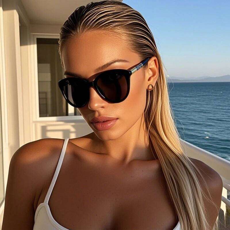 REXXAR Polarized High Quality Cat Eye Sunglasses Women Men Sexy Fashion Brand Sun Shopping Party Male Female Glasses Y260207