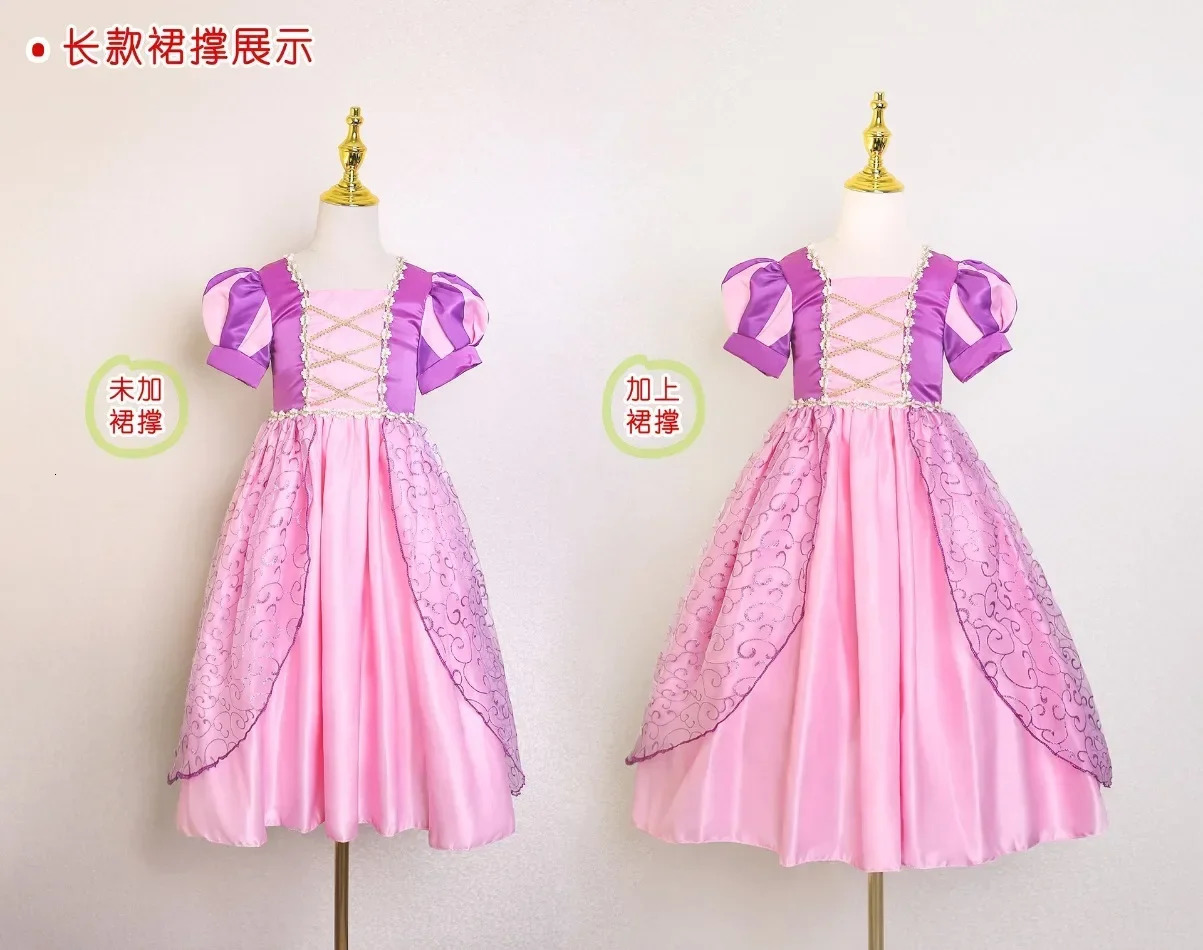 Girls Summer Skirt Petticoat Baby Toddler Christmas Princess Birthday Party Kids For Children Clothing Vestidos 260207