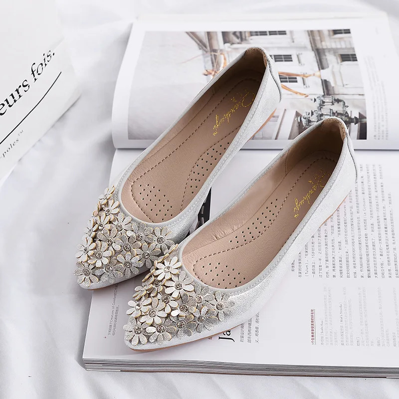 Plus Size 34-43 Women Shoes 2026 Loafers Slip on Flat Shoes Woman Foldable Ballet Flats Ladies Shoes zapatos mujer WSH3502 260124
