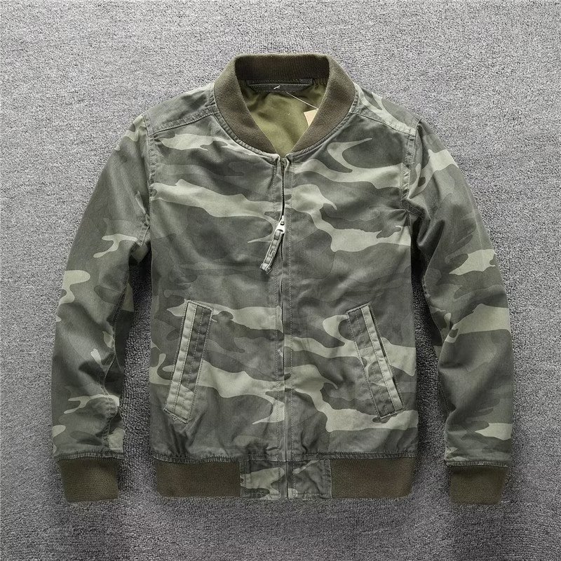 Men Jacket Thin Slim Long Sleeve baseball Jackets Mens Windbreaker Zipper Jacket