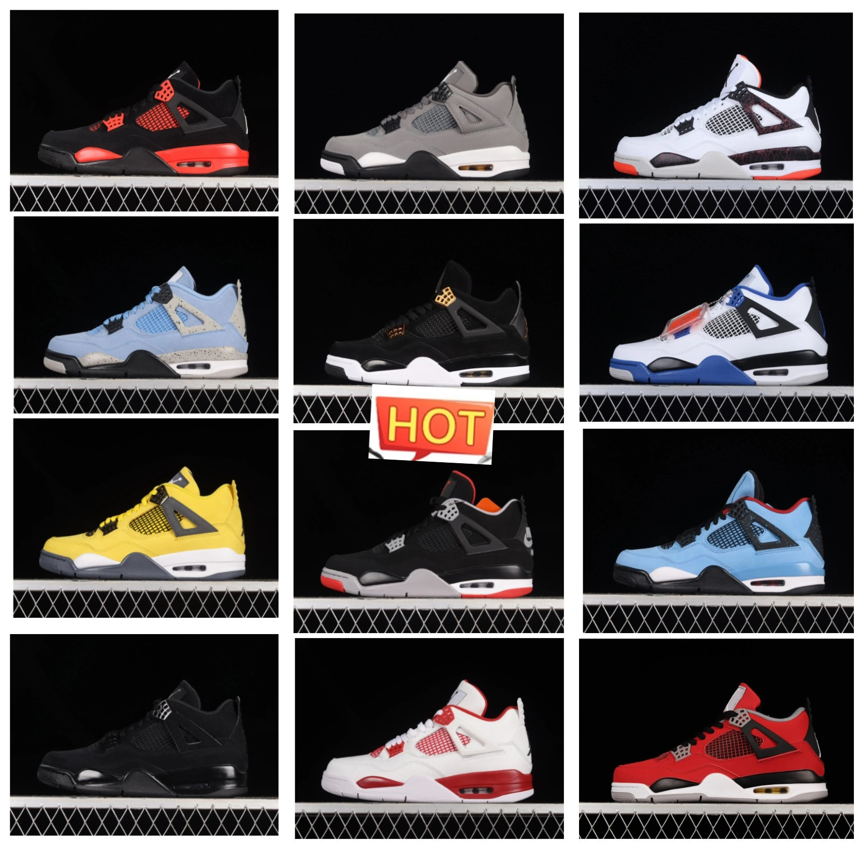 Free Shipping Designer mens women jordanshoes4s jordan4men jordan4swomens jordan4womens jordan4mens jordan4smen sneakers J4 Basketball Shoes 2026 trainers 26