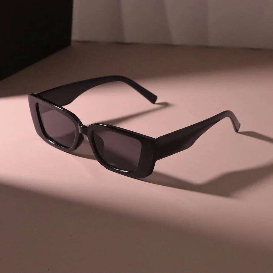 Square Vintage Sunglasses Women Men Rectangle Retro Sun Glasses Female Male Mirror Travel Punk Outdoor Shades Oculos De Sol Y260207