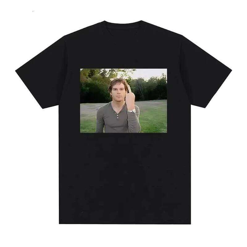Tv Series Funny Dexter Morgan Edition Meme Graphic T-shirts Men Women Clothing Casual Cotton Short Sleeve Summer Loose T Shirts C260207