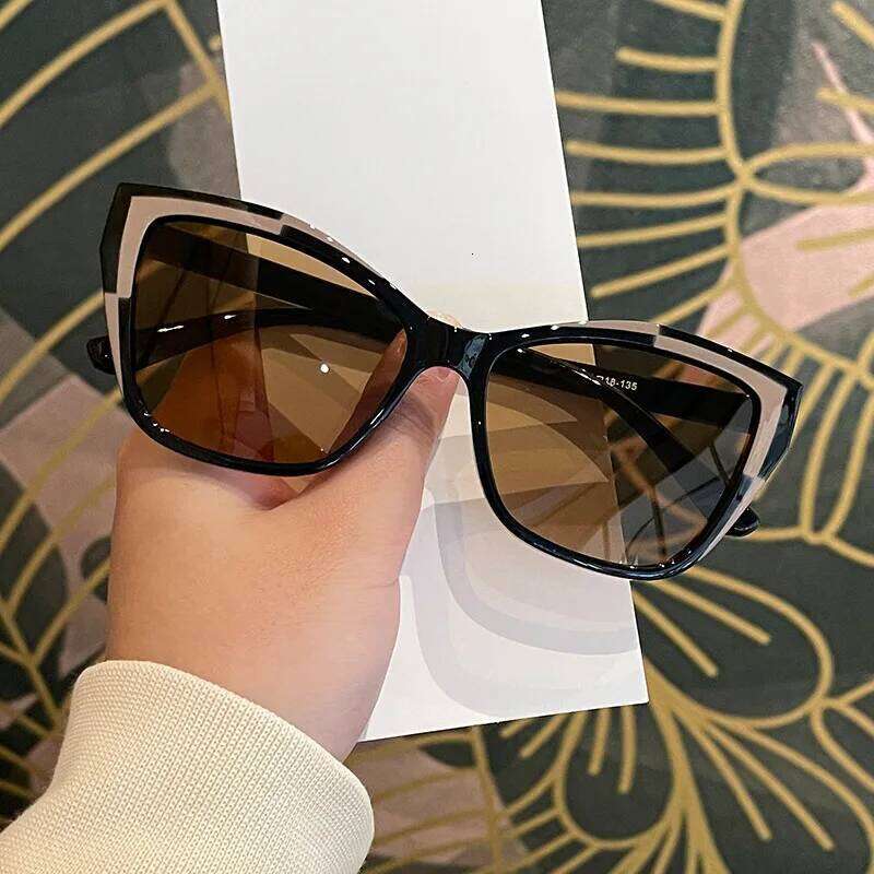 Vintage Square Sunglasses Women Men Rectangle Sun Glasses Cat Eye Eyewear Oculos De Sol for Male Female Eyeglasses Y260207