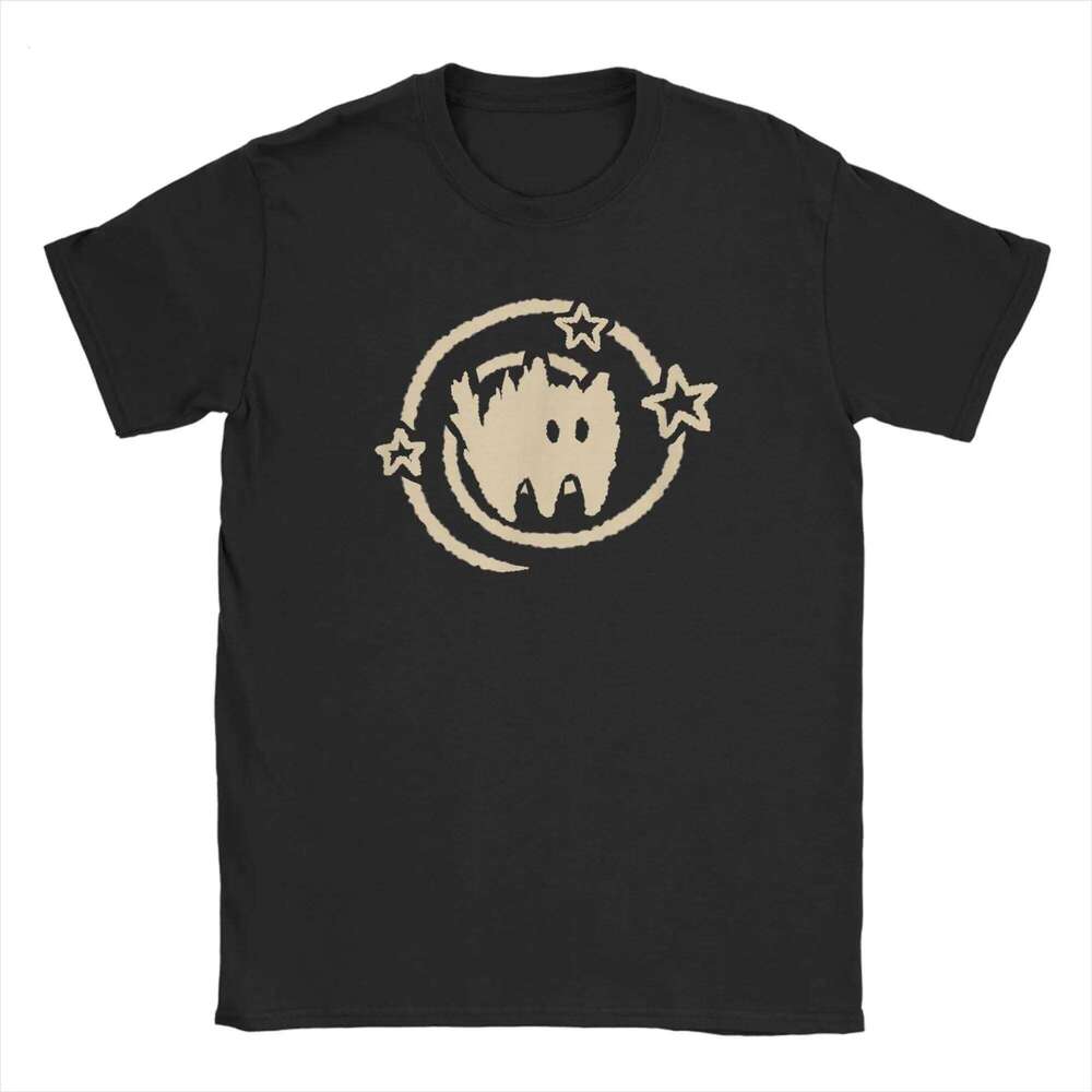 Mens T-Shirt 90s Scary Cat Tomcat Kitten is Scared under Starry Tail T-Shirts Hip Hop Beach Tee Shirt Y2K Tops Plus Size 6XL C260207