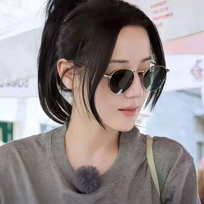 New Fashion Round Women Sunglasses Brand Designer Vintage Men Driving Glasses Metal Frame Eyewear UV400 Gafas De Sol Mujer Y260207