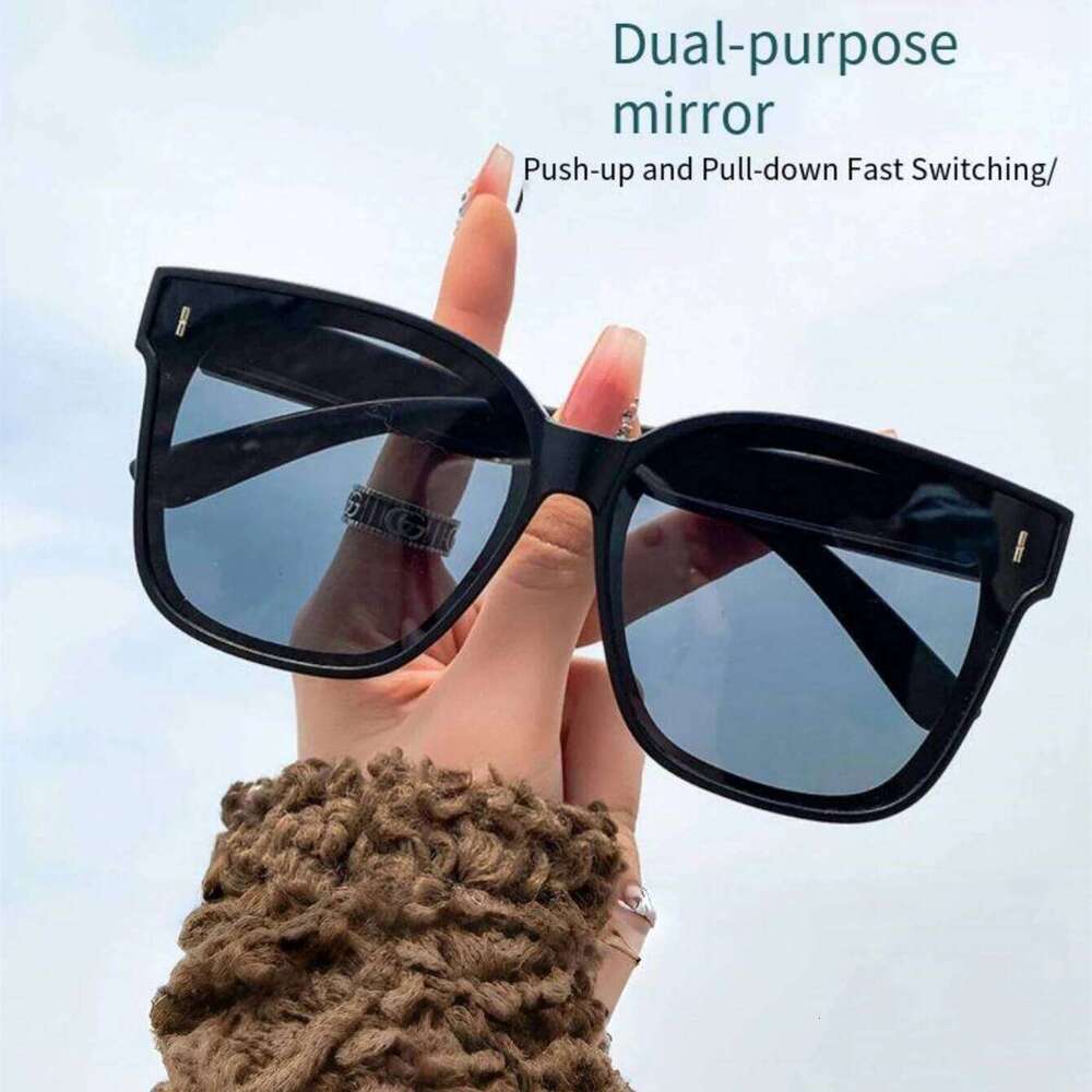 New Glasses Fashion Big Frame Sunglasses Online Celebrity Myopia Special Set of Glasses. Y260207