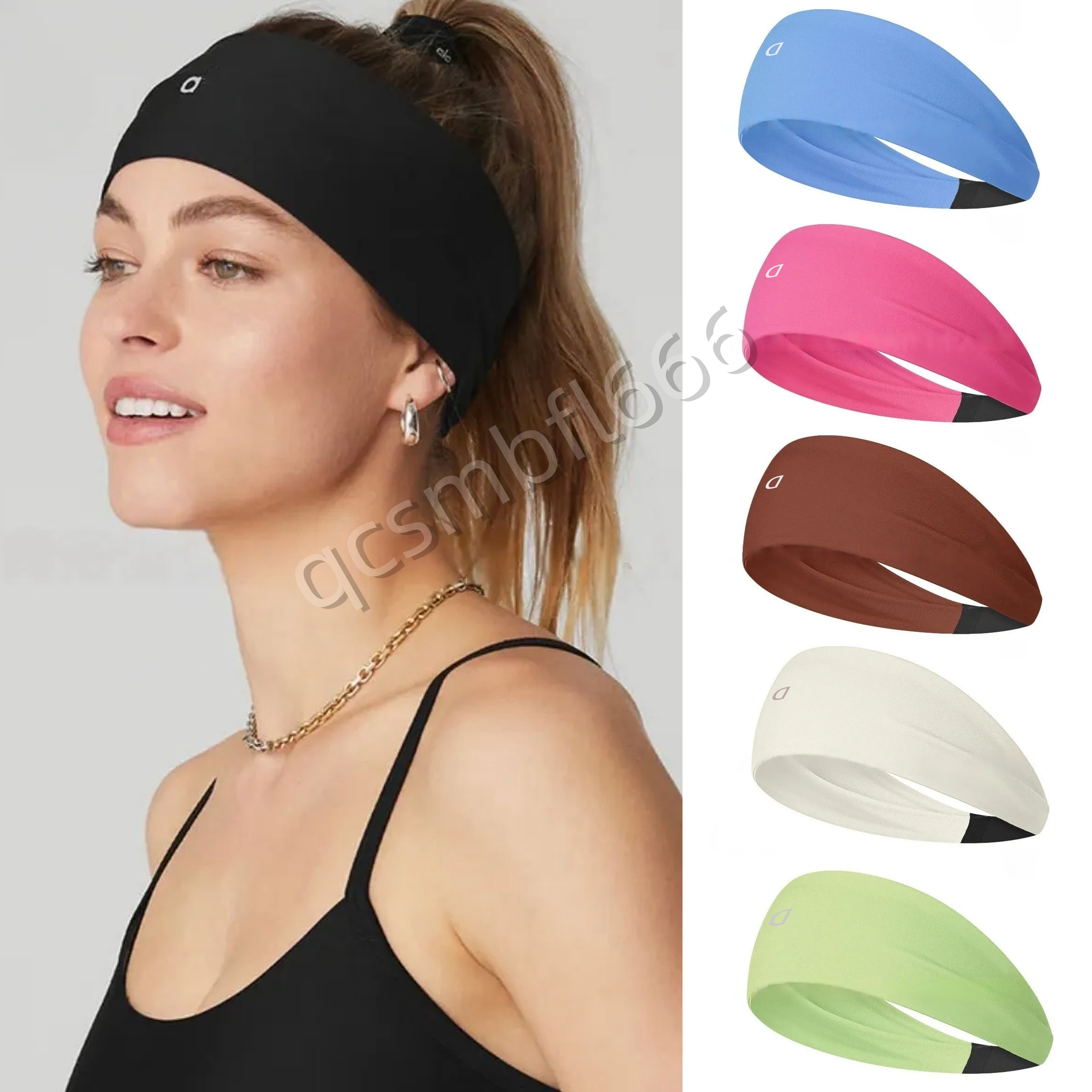 Hair Band High Elasticity Sweat Absorbing Yoga Exercise Running Headband for Woman Band Headband Running Fitness Anti Sweat Sports Accessories