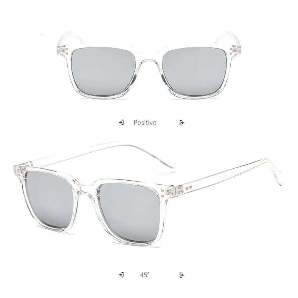 Hip Hop UV400 Vintage Square Men Shades Ladies Sunglasses Driver Eyewear Y260207
