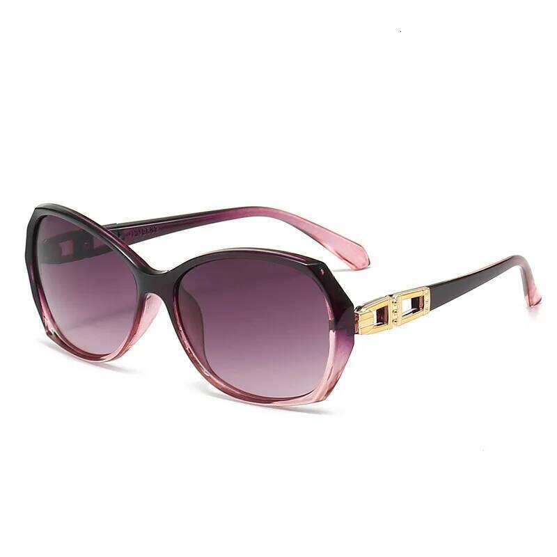 New High-End Stylish UV-Resistant Sunglasses Sunshade Versatile For Instagram Influencers And Street Style 2608 Y260207