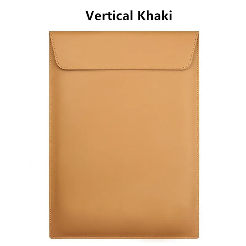 Aigreen Laptop Bag PU Leather Liner Sleeve Cover Case For Air Pro M11112131415416 Inch Notebook PC Dropship 260124