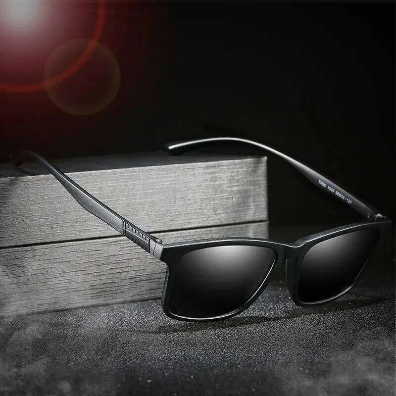 Men Polarized Sunglasses Fashion Vintage Ultra Light TR90 Frame Driving Fishing Sun Glasses Women UV400 Eyewear Y260207