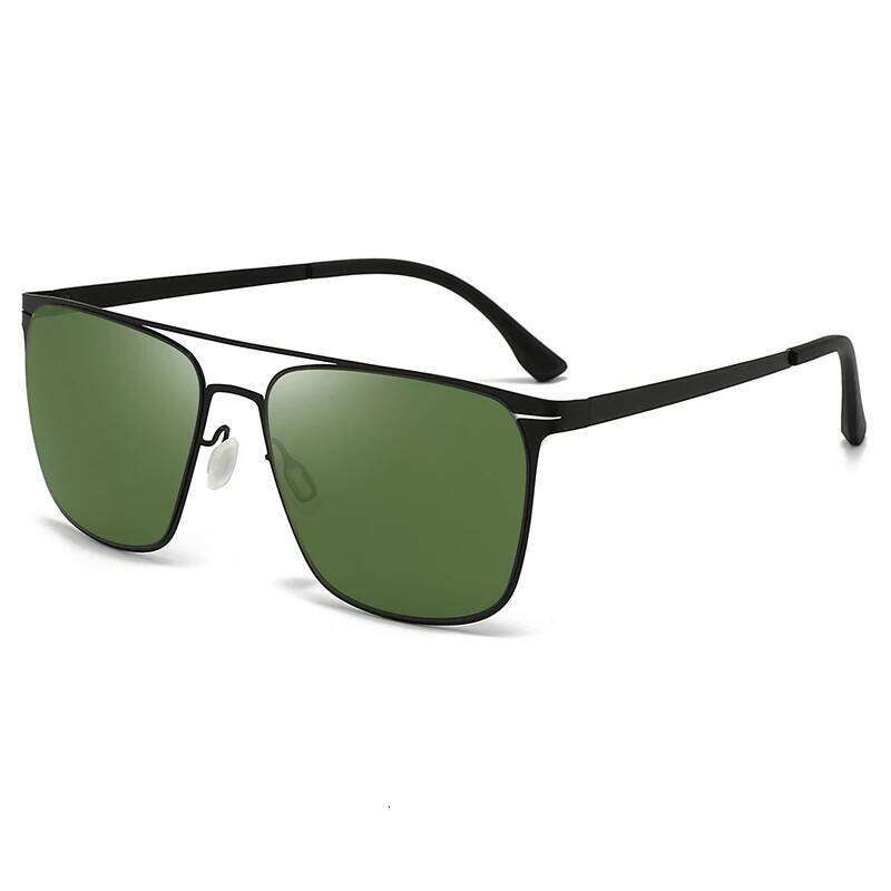 New Trendy Sunglasses Stylish Rectangular Frames And Metal Construction Suitable For Men With UV400 Lenses 5135 Y260207
