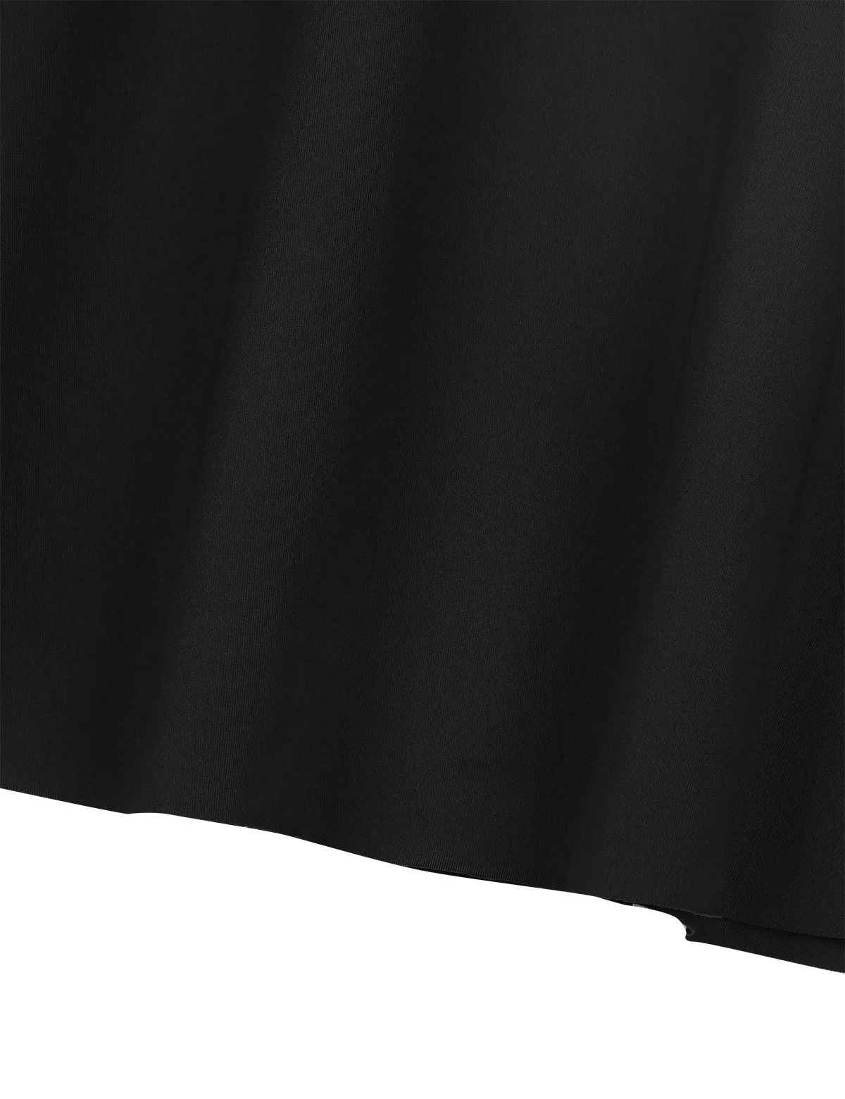 FEESHOW Kids Girls Skirts Big Solid Color Lightweight Stretchy Knee Length Full ALine Skater Skirt Casual Party Clothes 260207