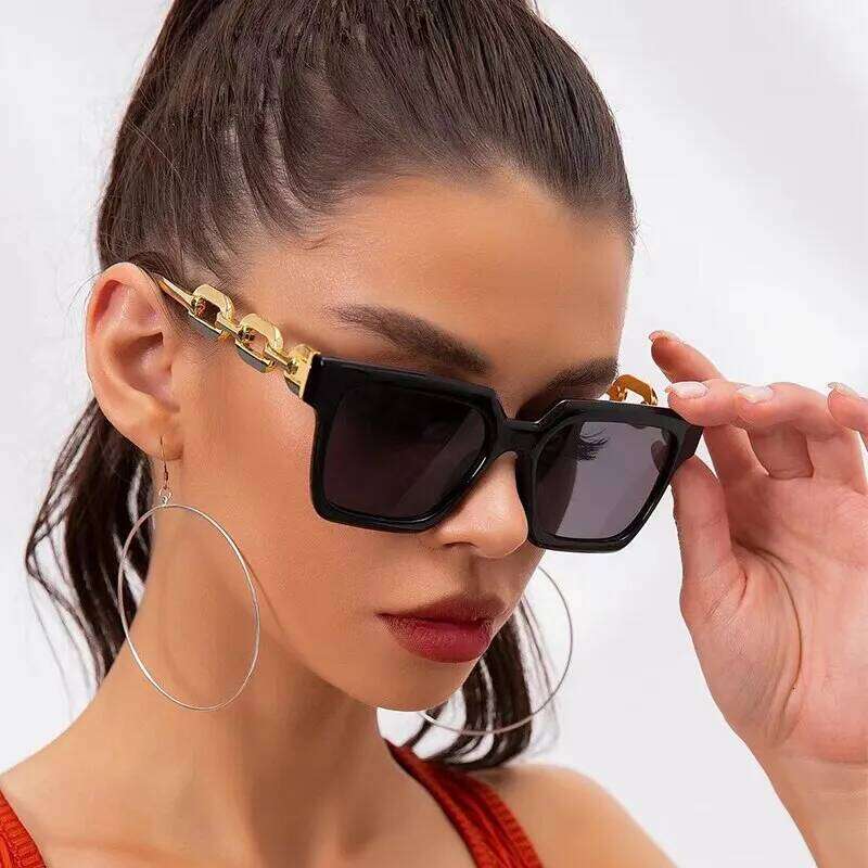 2023 New Women Rectangle Vintage Sunglasses Brand Designer Retro Points Sun Glasses Female Lady Eyeglass Cat Eye Driver Goggles Y260207