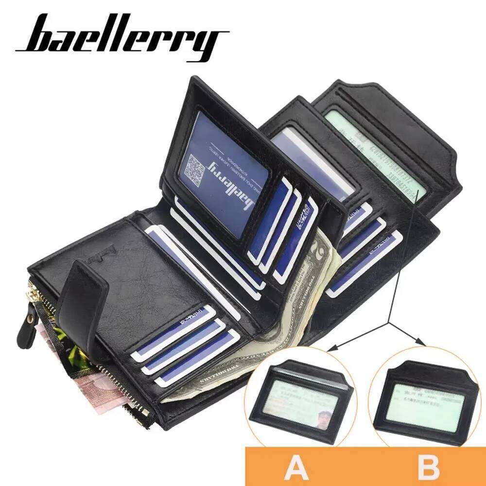 Baellerry New Large Capacity Women Name Engraving High Quality Card Female Purses Coin Holder Wallets For Girls Y260206