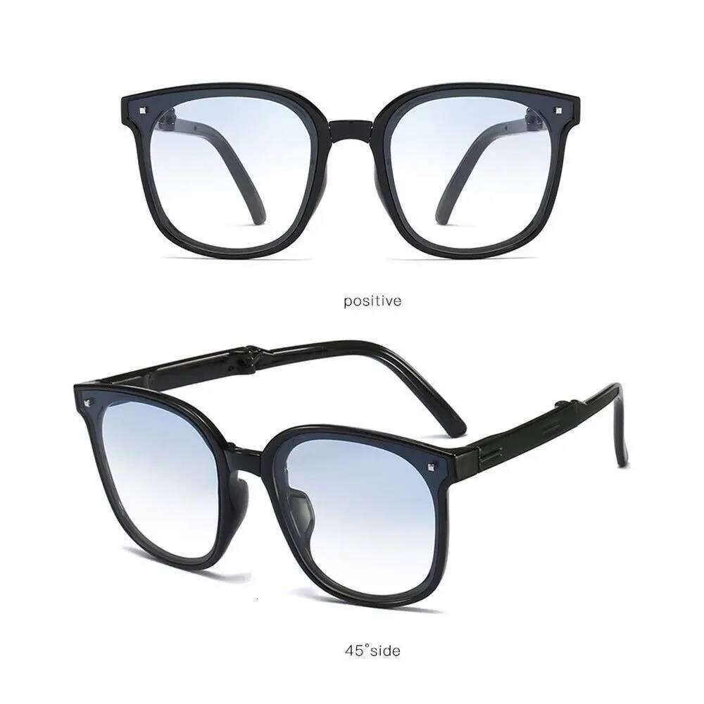 Summer Plastic Foldable Sunglasses Driver Shades UV400 Goggles Easy Carry Folding Sun Glasses for Women & Men Y260207