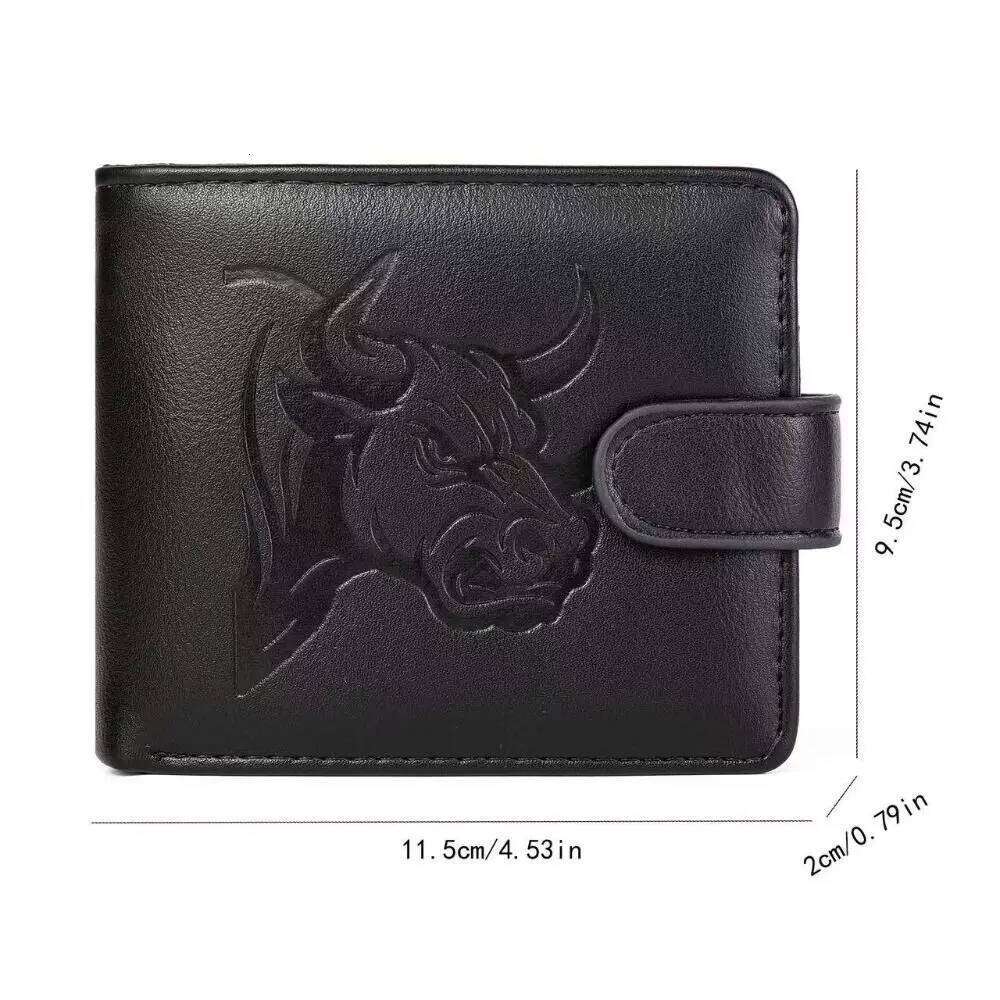 New PU Leather Retro Men's Wallet Black Coffee Two-Fold Multiple Pockets Ultra Thin Soft Coin Purse Men Women Y260206