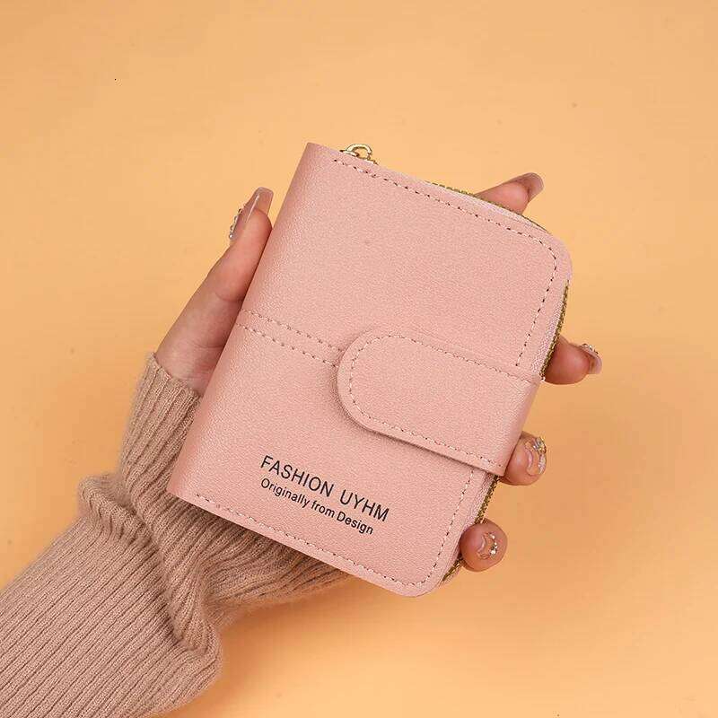 New popular foreign trade item, multifunctional women's short student wallet, and coin purse Y260206