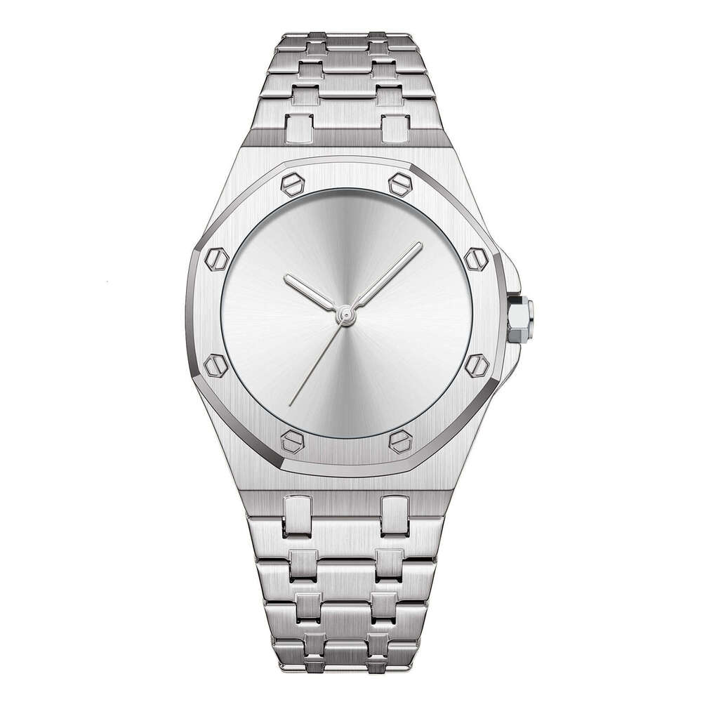 Free Shipping Minimalist Smooth Surface Eight-Sided Waterproof watch