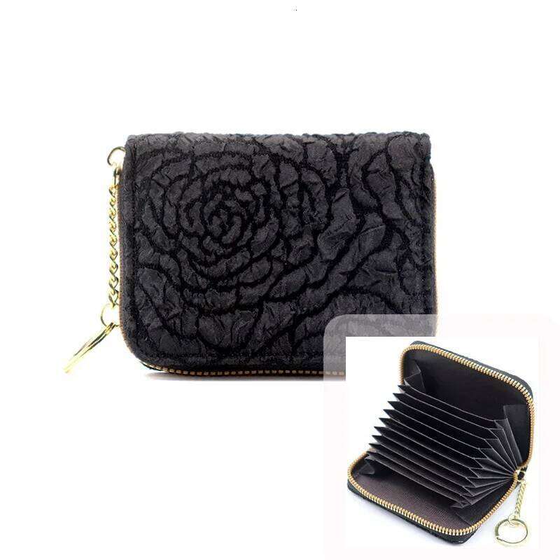 ins Korean Style Flower Money Holder Wallets Ladies Mini Short Change Bag Female Card Coins Purse for Women Y260206