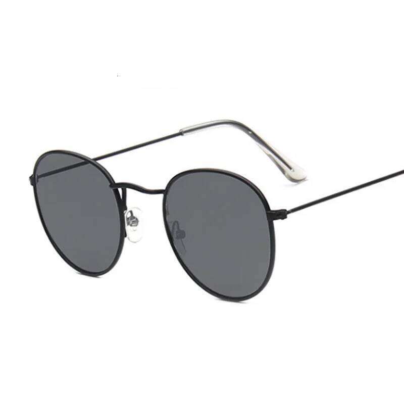 Classic Round Sunglasses Man Vintage Small Frame Driving Sun Glasses Brand Designer Retro Male Black Shades Oculos De Sol Y260207