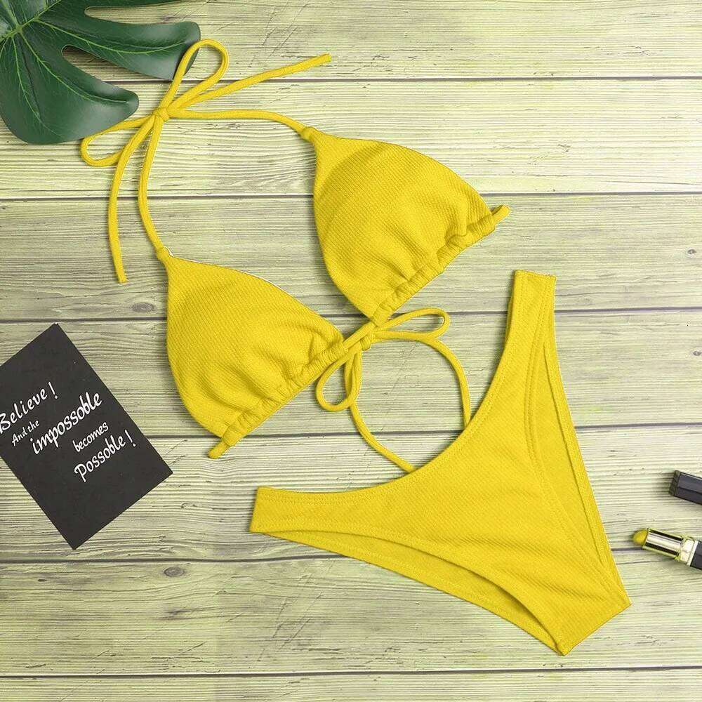 2023 bikini Sexy Bikini Push Up Swimwear Swimming Beach Suit Women's C260207