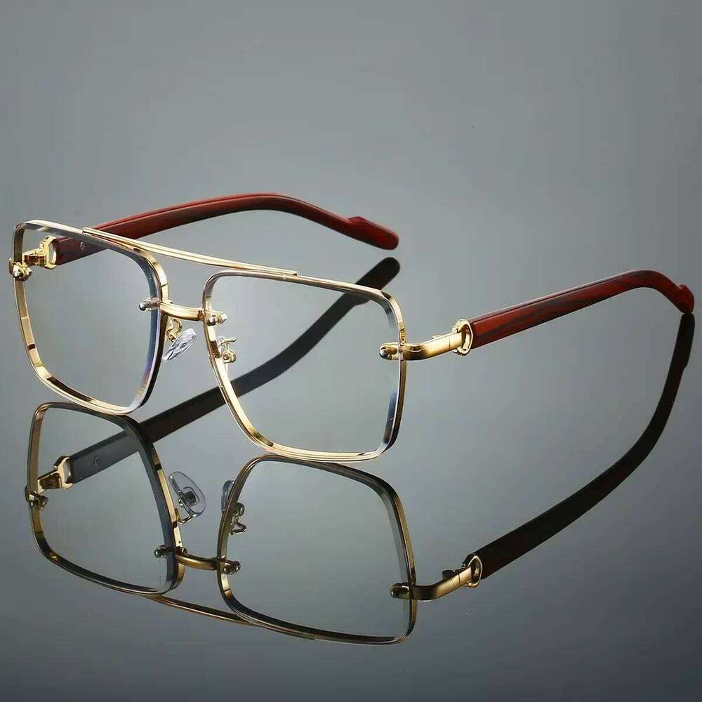 Square For Men Vacation Fashion Glasses Wooden Sunglasses Women Trendy Shades Vintage Gafas De Sol Hombre Zonnebril Y260207