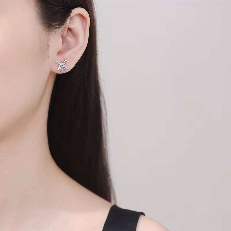 Diamond Earring With GRA Certificate Fine Jewelry Moissanite Large Earrings 925 Sterling Silver For Women
