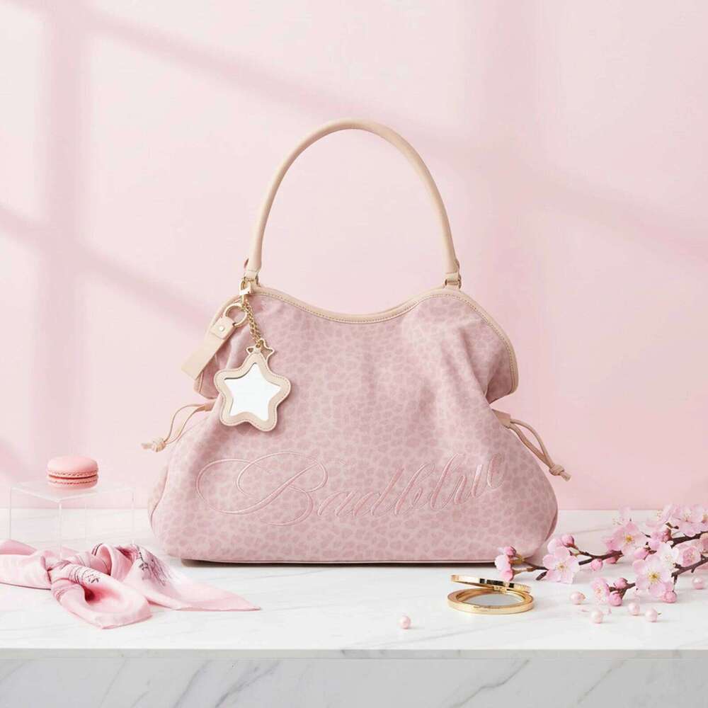 Women Leopard Print One Shoulder Armpit Large Capacity Tote Bag for School Work Daily Use C260207