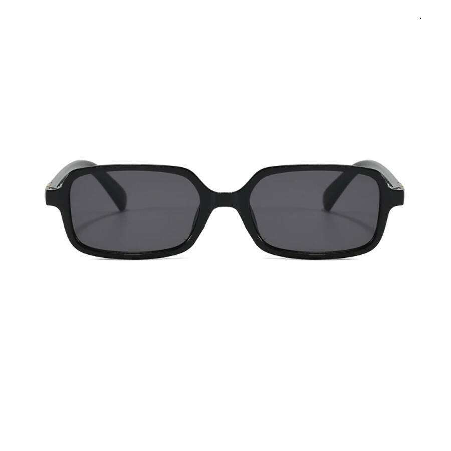 Sexy Small Rectangle Sunglasses Women Vintage Brand Designer Black Leopard Sun Glasses Men Shades Female Eyewear UV400 Y260207