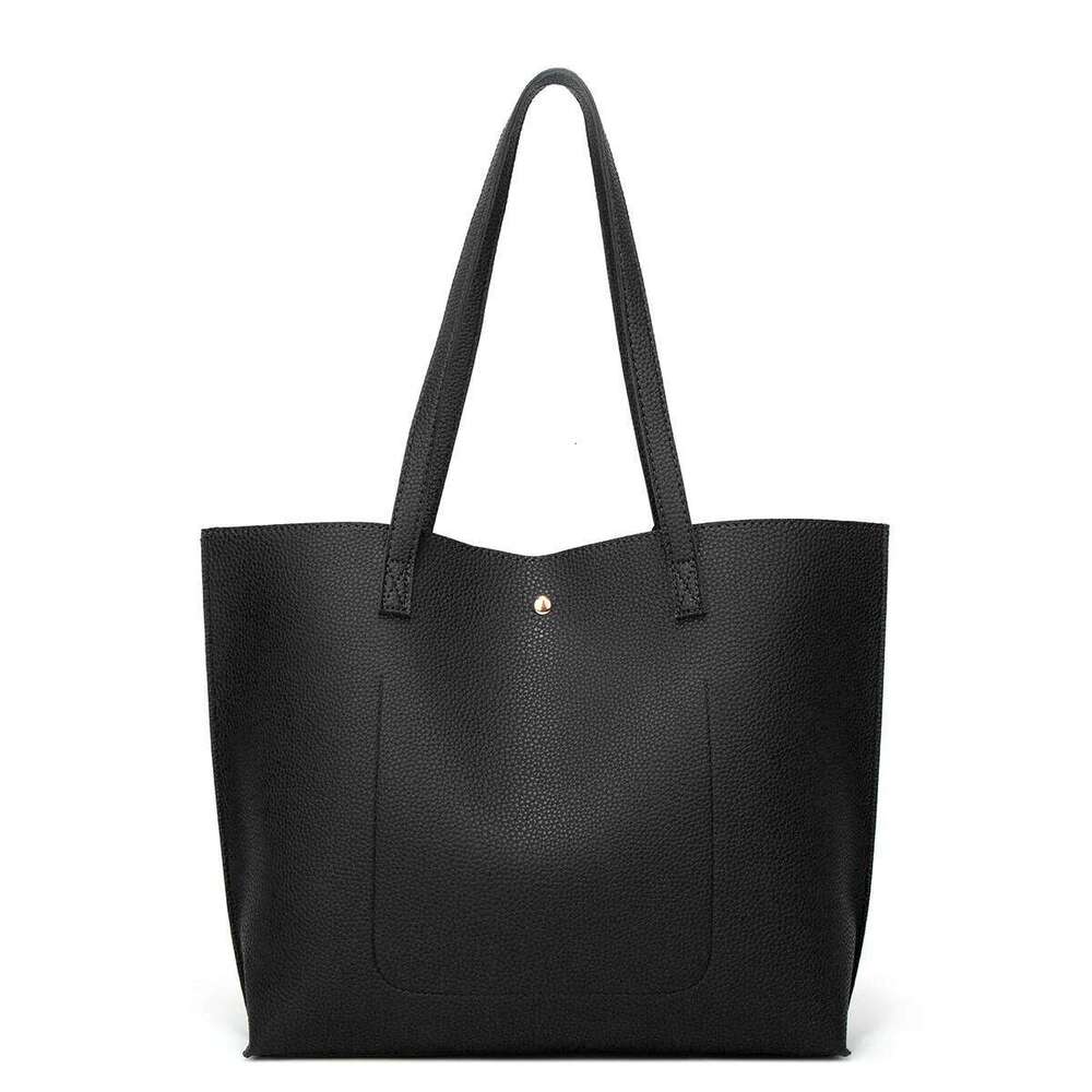 High-capacity business tote new fashion handbag trend ladies shoulder large document bag C260207